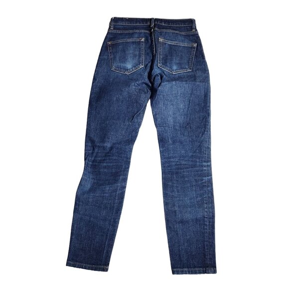 Everlane High Rise Skinny Jeans Medium Wash Blue Women's Size 27 Regular - Picture 2 of 10